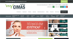 Desktop Screenshot of institutocimas.com.br